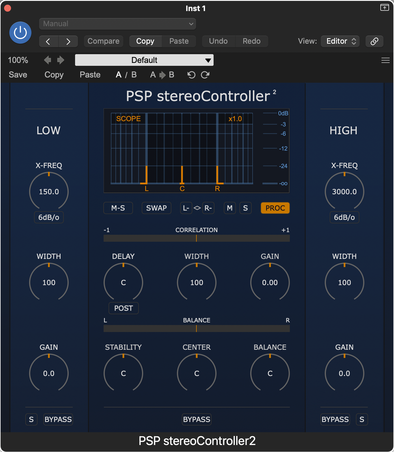 PSP Audioware PSP StereoController2